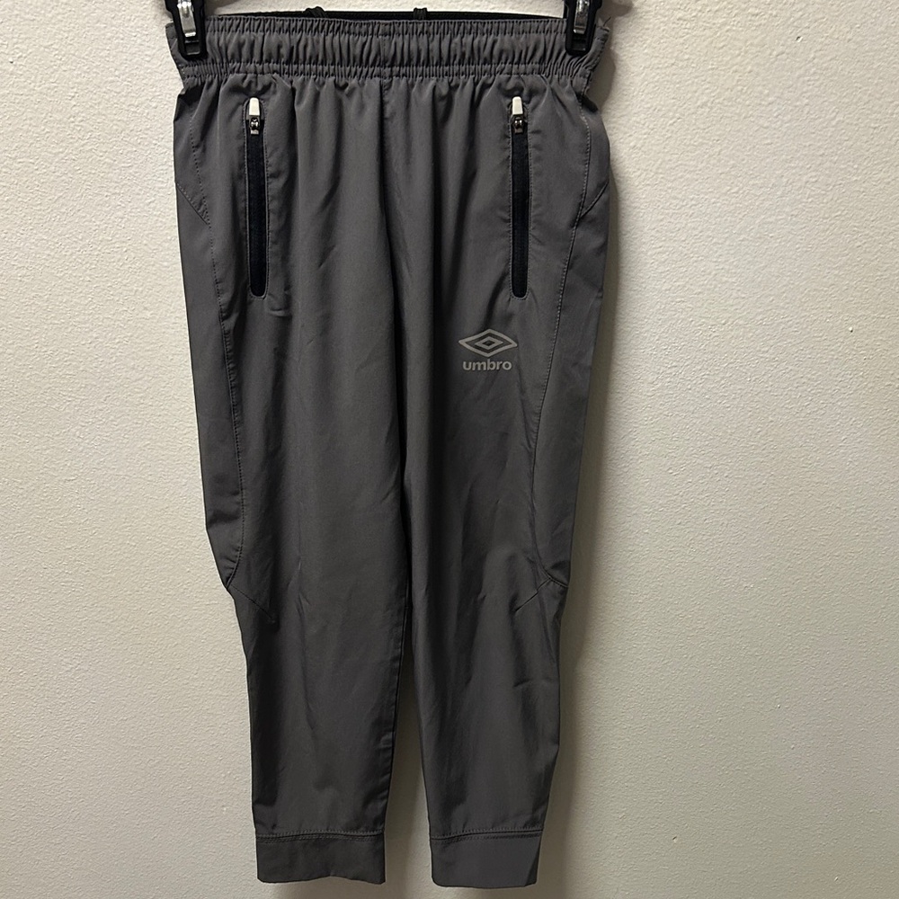 Umbro Kids Charcoal Joggers
